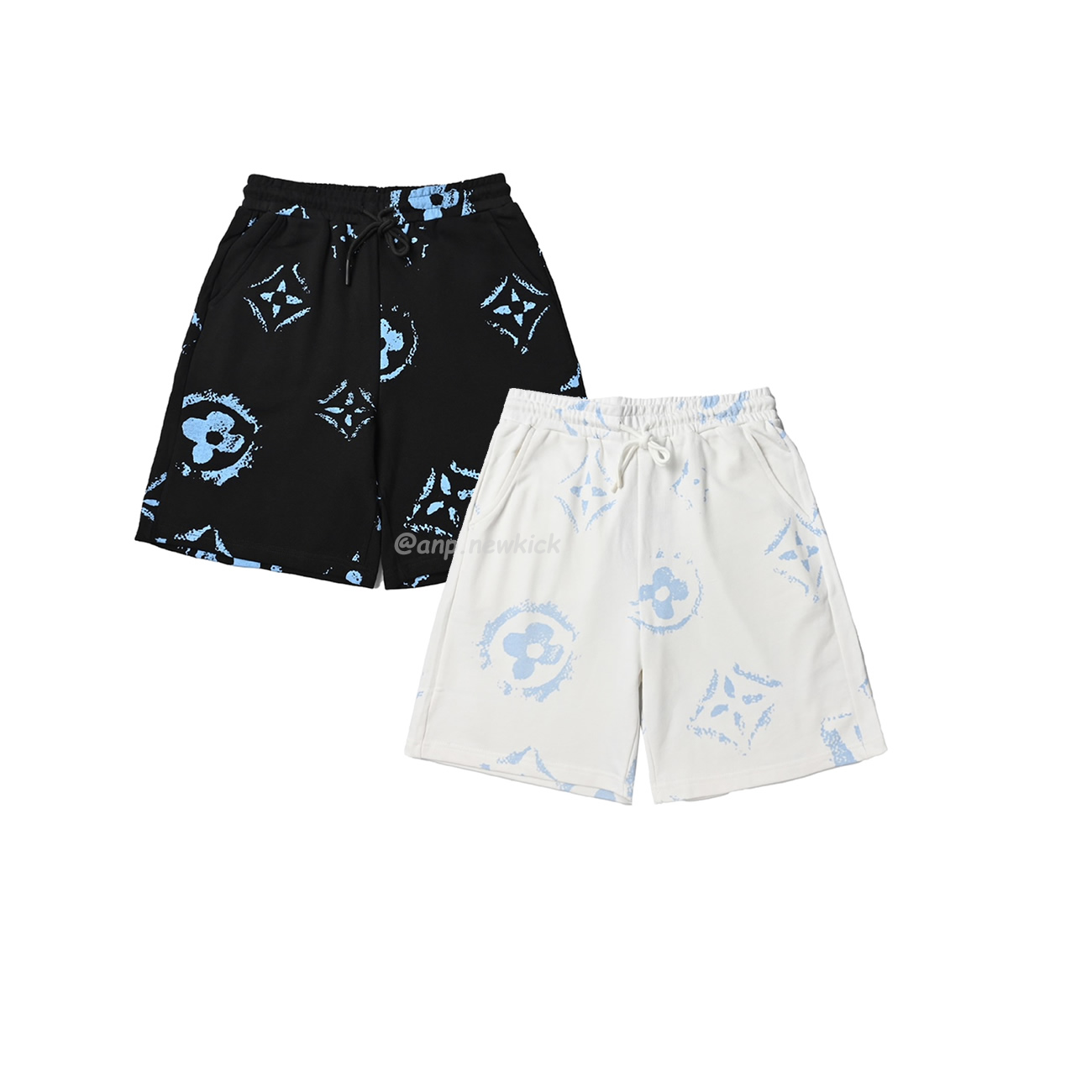 Louis Vuitton 24ss Presbyopia Logo Printed Shorts (1) - newkick.vip